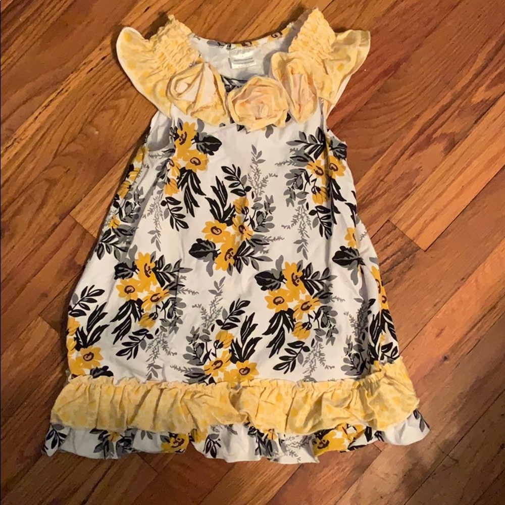 Sparkle in Pink floral dress